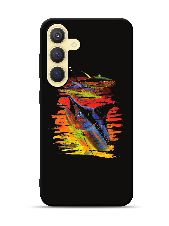 Guy Harvey Island Marlin Boat Samsung Galaxy S23 5G Case QC9626