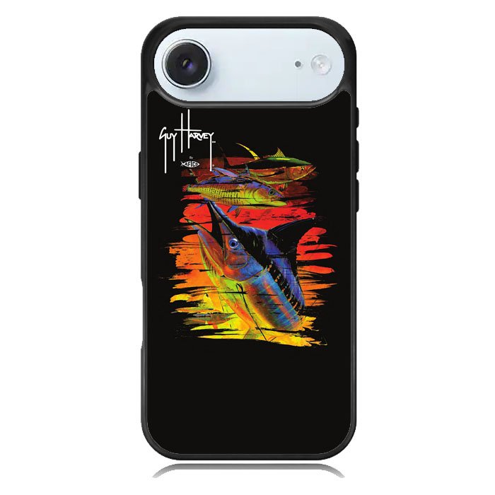 Guy Harvey Island Marlin Boat iPhone 17 Air Case OV9626