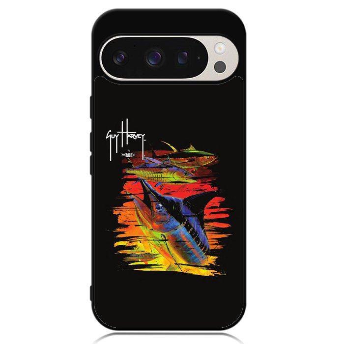 Guy Harvey Island Marlin Boat Google Pixel 9 | Pixel 9 Pro Case OV9626