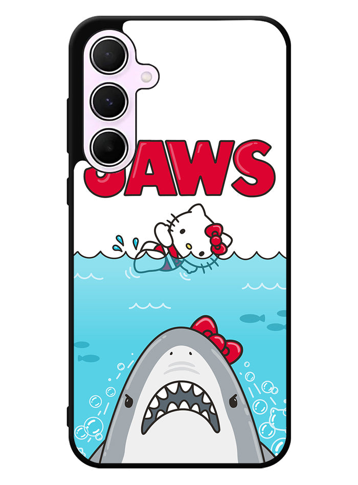 Jaws Hello Kitty Samsung Galaxy A35 5G Case