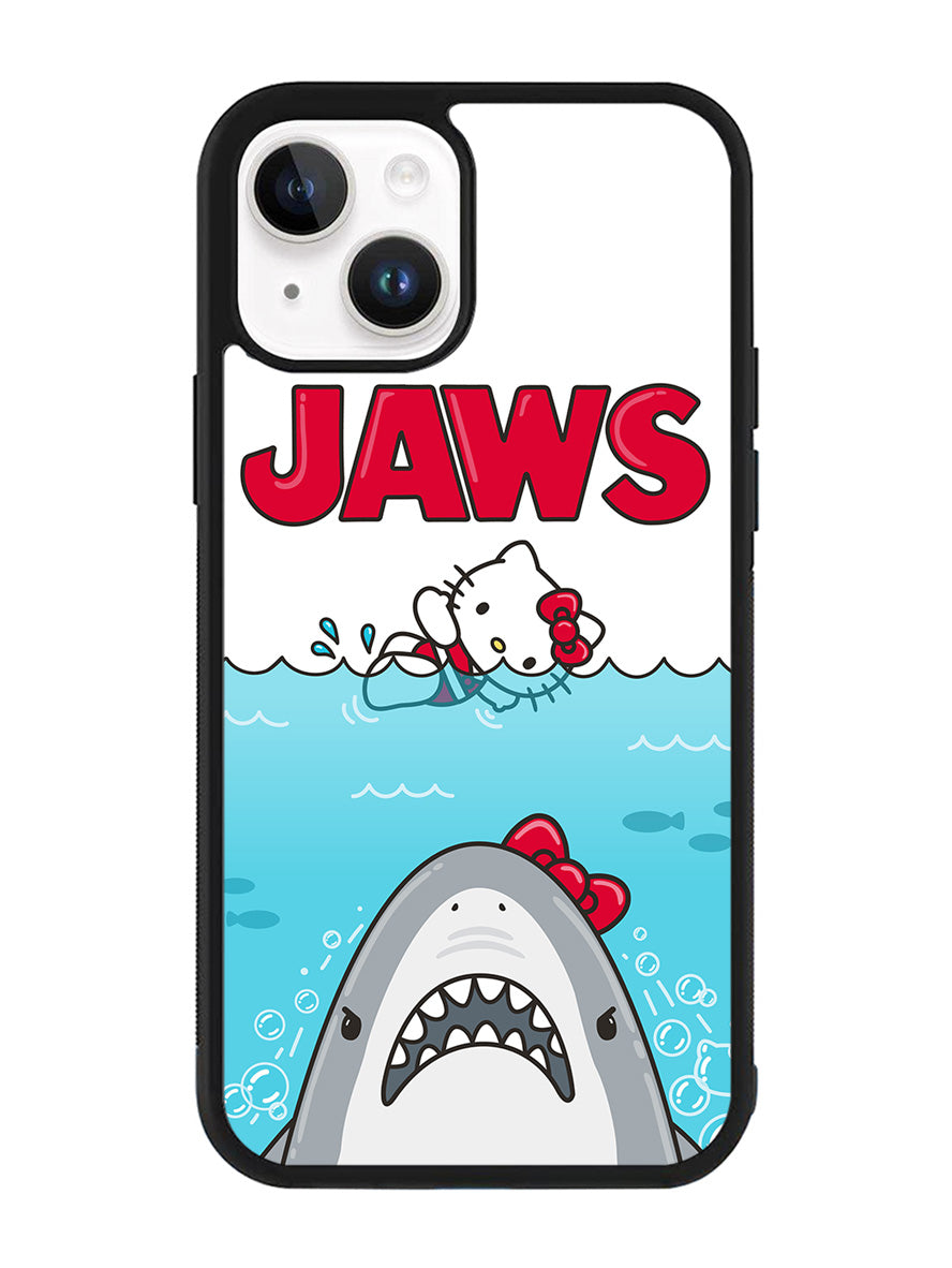 Jaws Hello Kitty iPhone 15 Plus Case OV9628