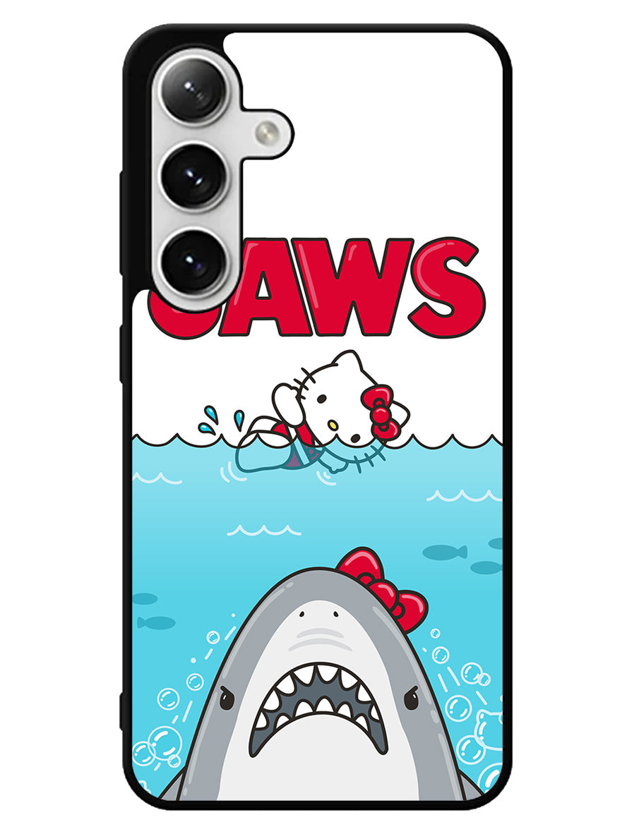 Jaws Hello Kitty Samsung Galaxy S24 5G Case