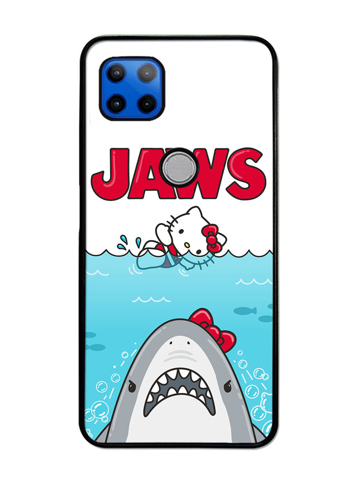 Jaws Hello Kitty Motorola Moto G 5G Case , Moto One 5G Ace Case