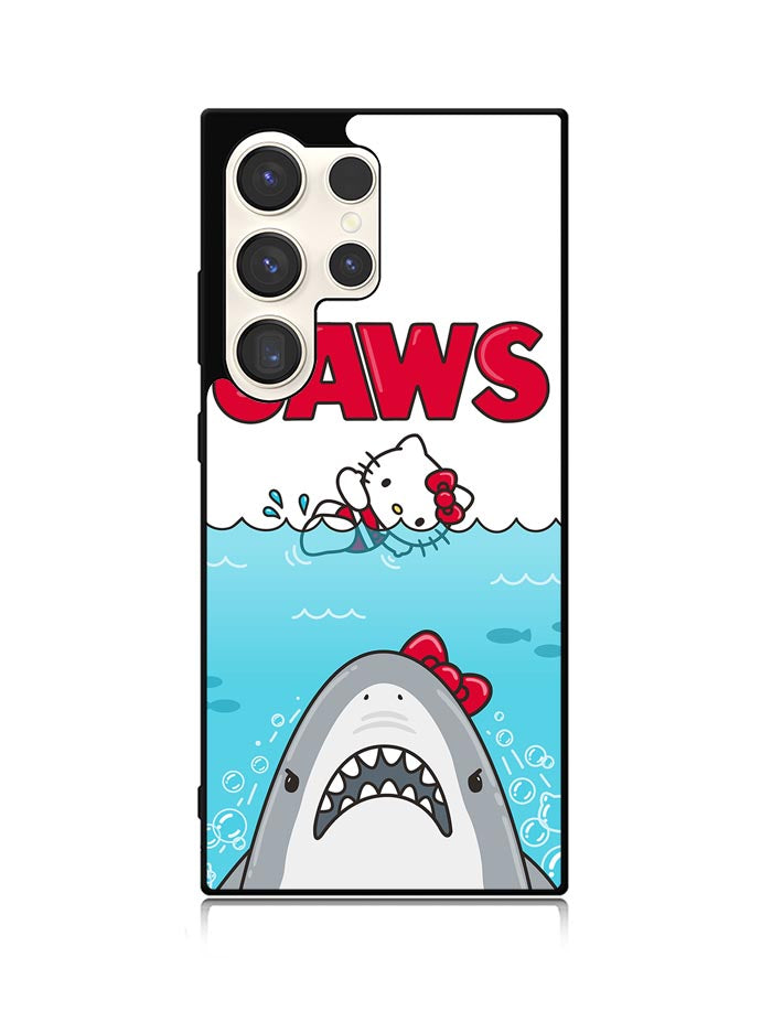Jaws Hello Kitty Samsung Galaxy S24 Ultra 5G Case