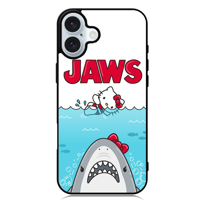 Jaws Hello Kitty iPhone 16 Case