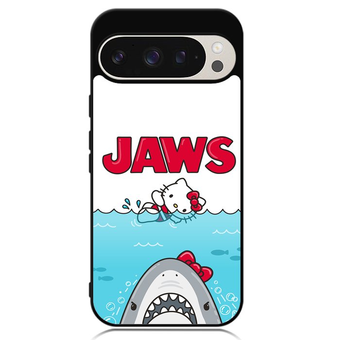 Jaws Hello Kitty Google Pixel 9 | Pixel 9 Pro Case