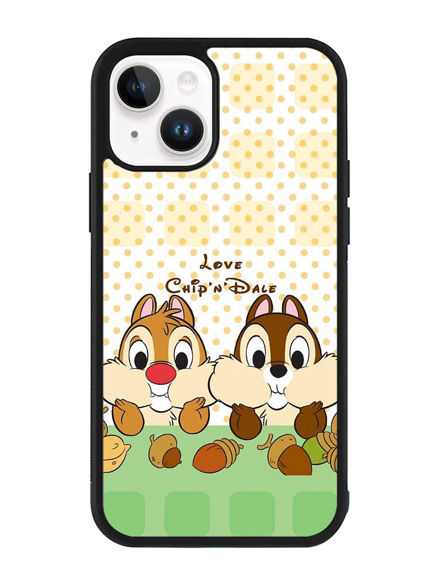 Love Chip And Dale iPhone 15 Plus Case OV9633