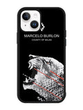 Marcelo Burlon Tiger iPhone 14 Case QC9634