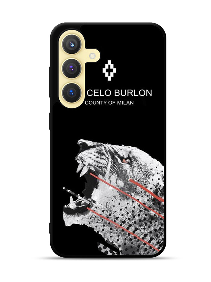 Marcelo Burlon Tiger Samsung Galaxy S23 FE 5G Case QC9634