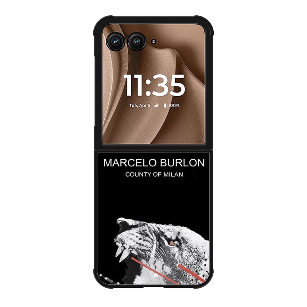 Marcelo Burlon Tiger Motorola Moto RAZR Plus 2025 Case OV9634