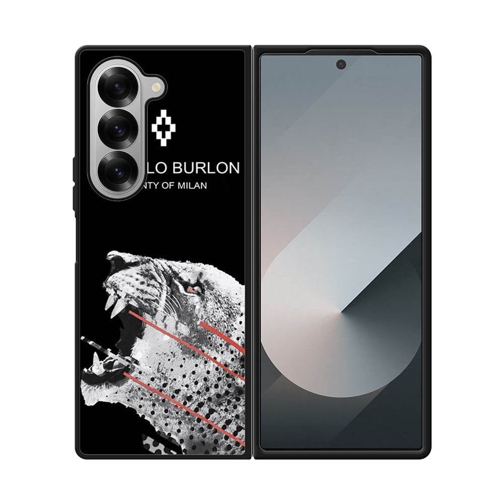 Marcelo Burlon Tiger Samsung Galaxy Z Fold 7 5G Case QC9634