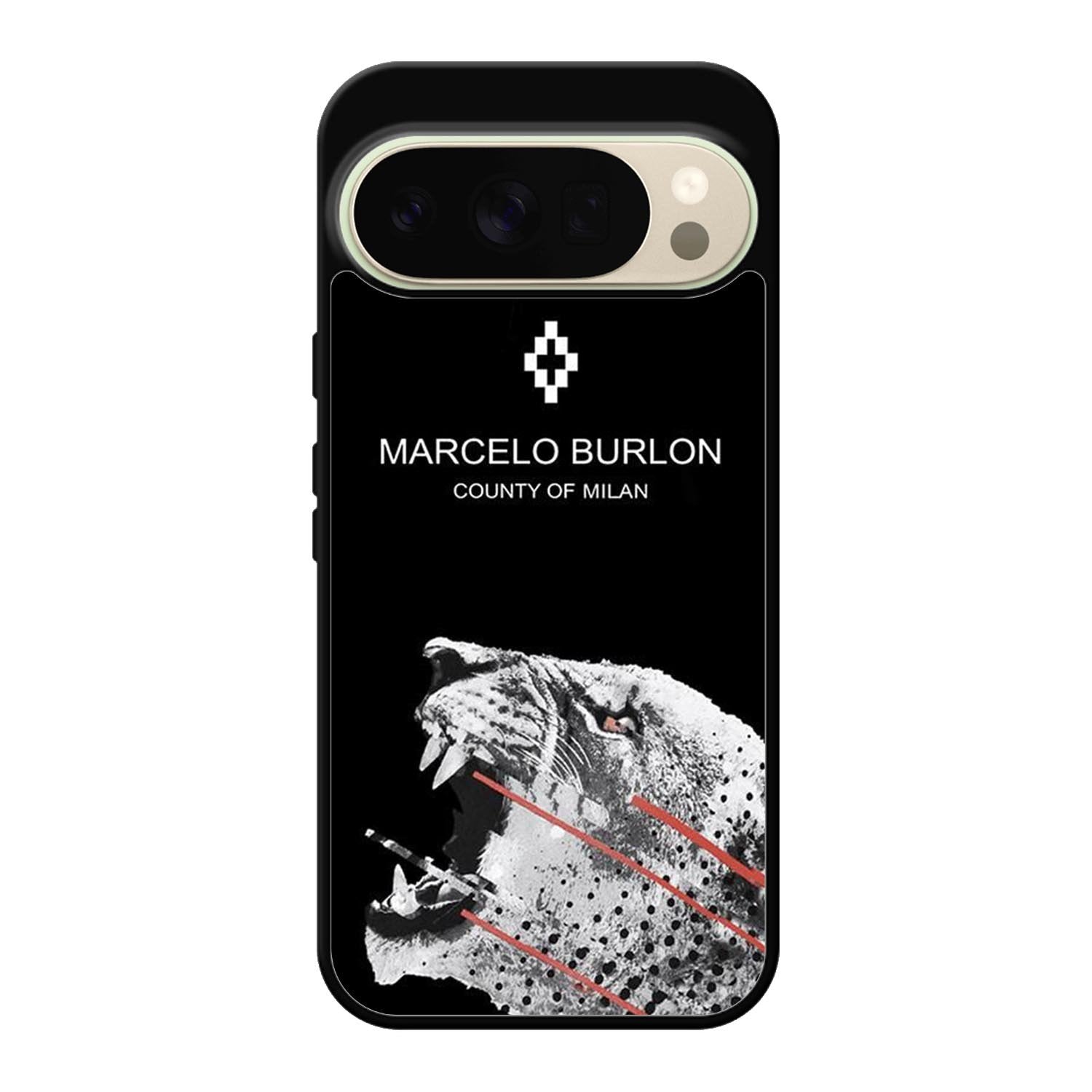 Marcelo Burlon Tiger Google Pixel 10 Pro XL Case QC9634