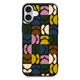 Multi Stem Orla Kiely Flower iPhone 16 Case QC9613