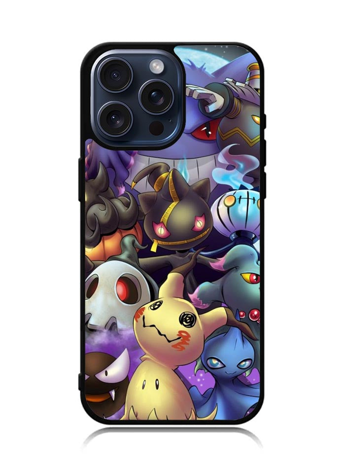 Pokemon Ghos iPhone 15 Pro Case OV9607
