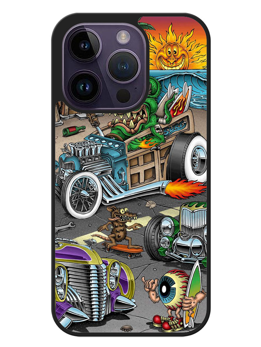 Rat Fink Speedles iPhone 14 Pro Case OV9605