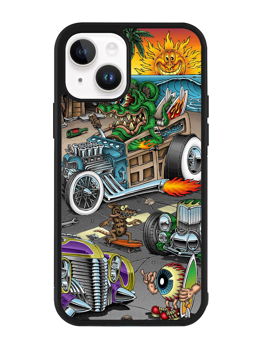 Rat Fink Speedles iPhone 15 Plus Case OV9605