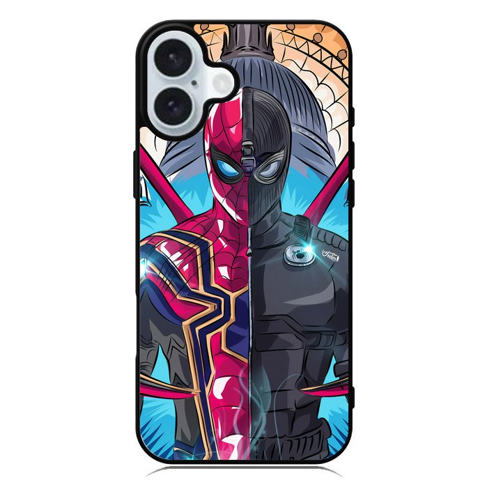 Spiderman X Night Monke iPhone 16 Plus Case QC9603