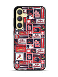 St Louis Cardinals Baseball Doodle Log Samsung Galaxy S23 Plus 5G , Samsung Galaxy S23+ 5G Case QC9600