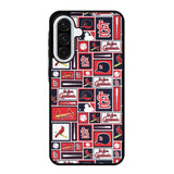 St Louis Cardinals Baseball Doodle Log Samsung Galaxy A26 5G Case OV9600