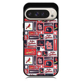 St Louis Cardinals Baseball Doodle Log Google Pixel 10 | Google Pixel 10 Pro Case OV9600