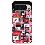 St Louis Cardinals Baseball Doodle Log Google Pixel 9 | Pixel 9 Pro Case OV9600