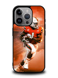 University of Miami Footbal iPhone 16 Pro Case OV9597