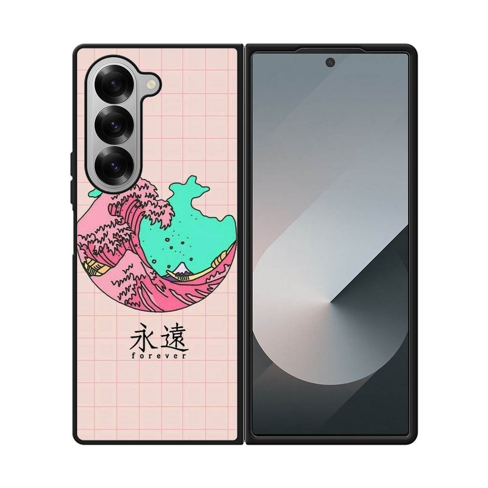 Aesthetic Japanese Samsung Galaxy Z Fold 7 5G Case OV9086