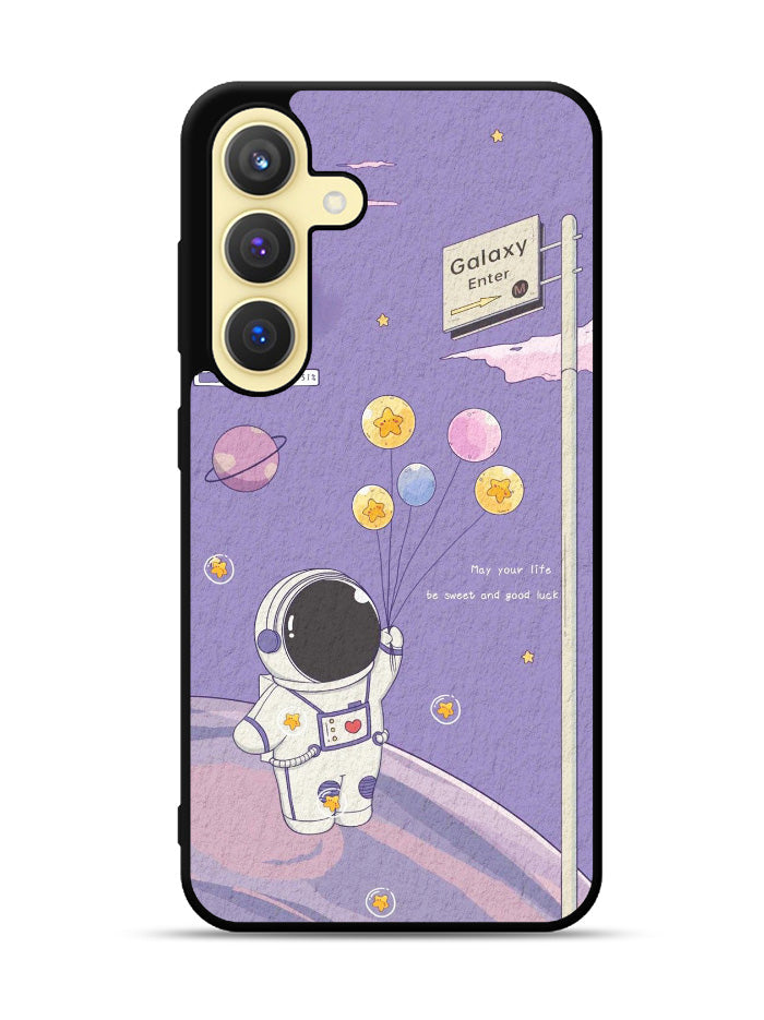 Astronaut Purple Samsung Galaxy S25 5G Case OV9083