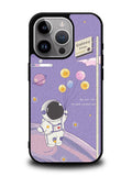Astronaut Purple iPhone 16 Pro Case OV9083
