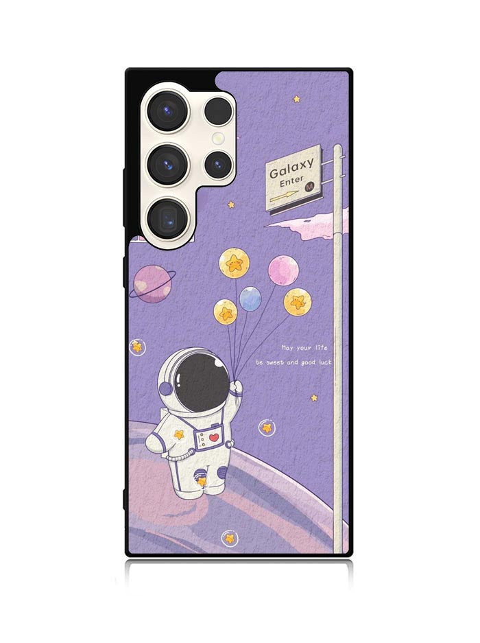 Astronaut Purple Samsung Galaxy S24 Ultra 5G Case OV9083
