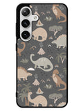 Cute Dinosaurs Samsung Galaxy S24 5G Case