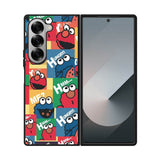 Elmo Hungry Hmm Samsung Galaxy Z Fold 7 5G Case QC9073