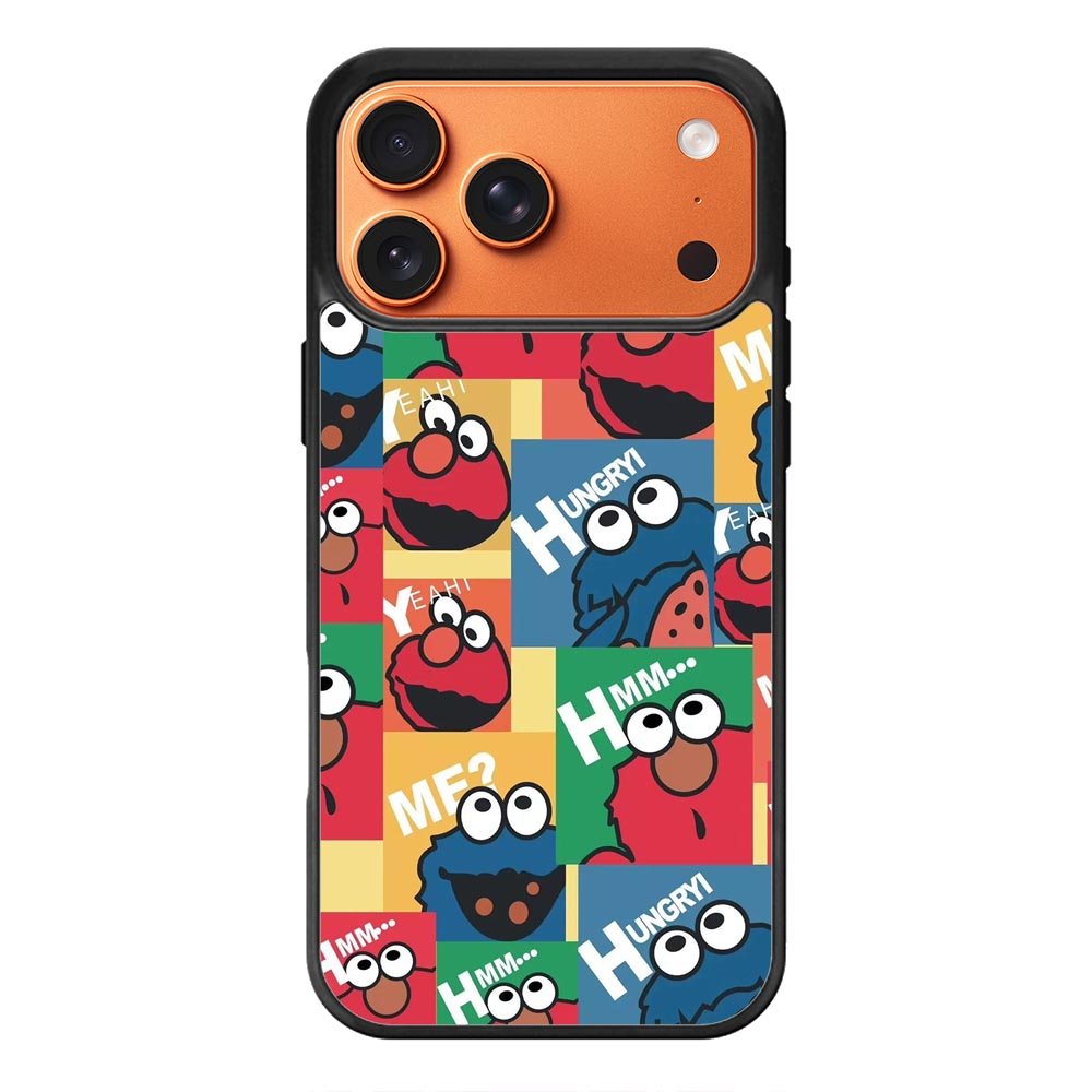 Elmo Hungry Hmm iPhone 17 Pro Max Case QC9073