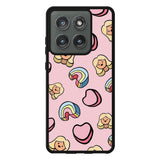 Girly Rainbow Pattern Motorola Moto Edge 2025 Case OV9070