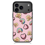 Girly Rainbow Pattern iPhone 17 Pro Case OV9070