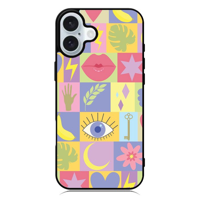 Girly Wallpaper iPhone 16 Plus Case QC9069