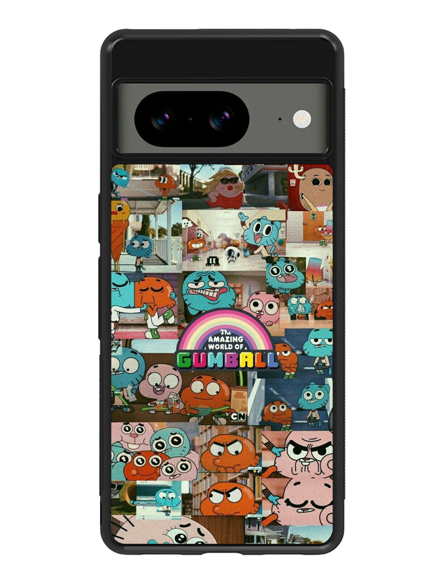 Gumball Pattern Google Pixel 8 Case QC9068