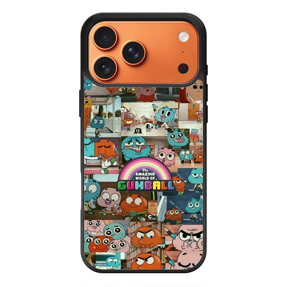 Gumball Pattern iPhone 17 Pro Case OV9068