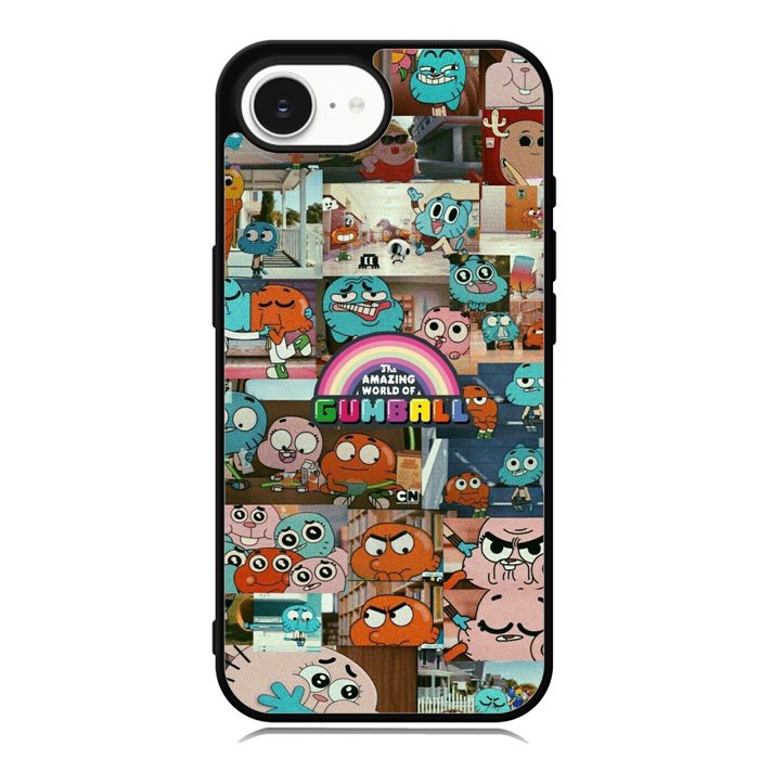 Gumball Pattern iPhone 16e Case OV9068