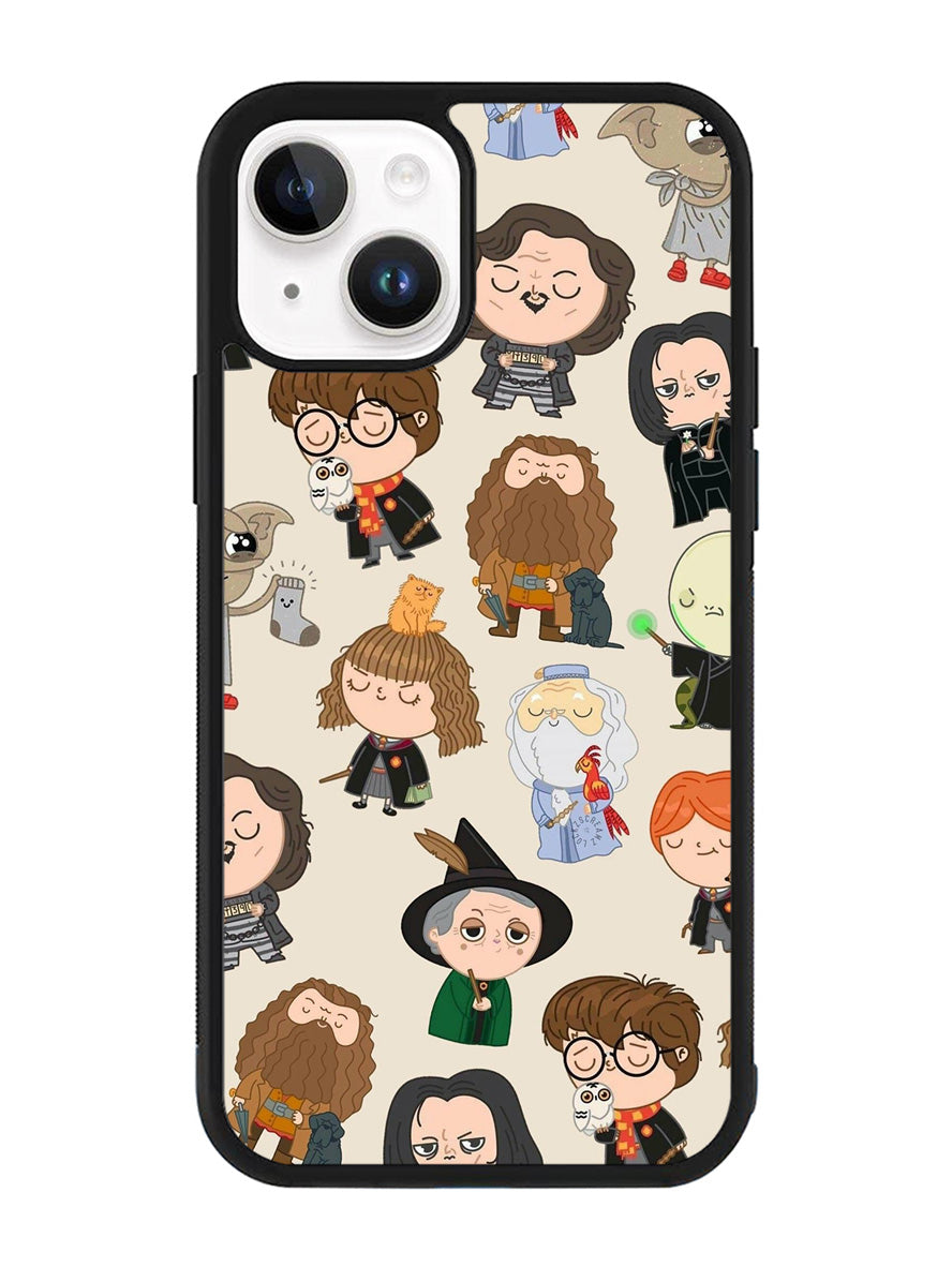 Harry Potter Cartoon iPhone 15 Case OV9064