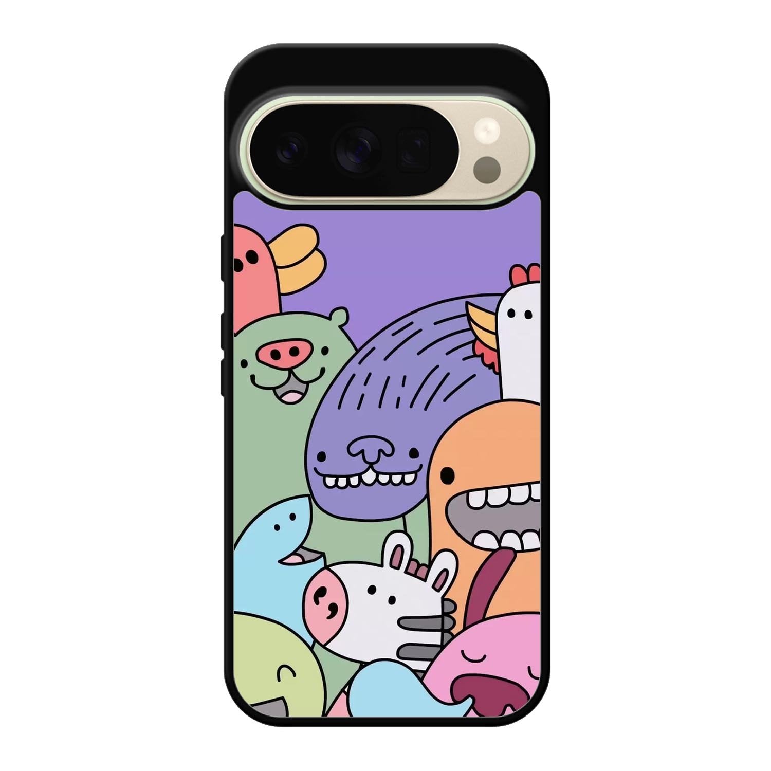 Kawaii Doodle Google Pixel 10 Pro XL Case QC9062