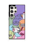 Kawaii Doodle Samsung Galaxy S24 Ultra 5G Case OV9062