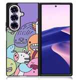 Kawaii Doodle Samsung Galaxy Z Fold 7 Case OV9062