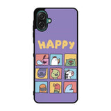 Kawaii Emoji Happy Samsung Galaxy A07 Case QC9061
