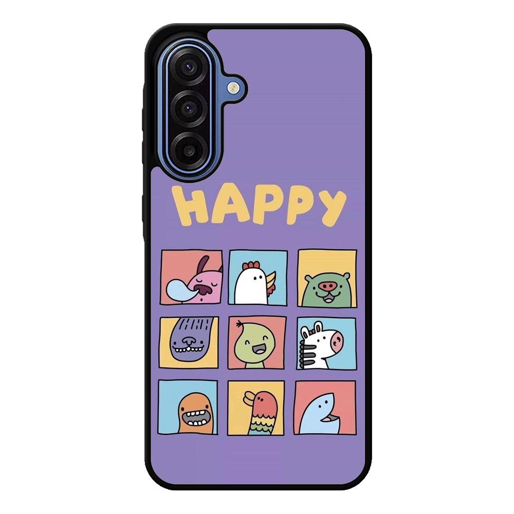 Kawaii Emoji Happy Samsung Galaxy A17 Case QC9061