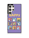 Kawaii Emoji Happy Samsung Galaxy S23 Ultra 5G Case QC9061