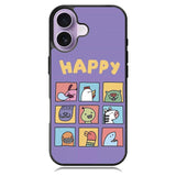 Kawaii Emoji Happy iPhone 17 Case OV9061