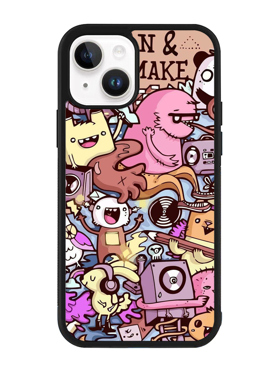 Monster Plan And Make iPhone 14 Plus Case QC9057