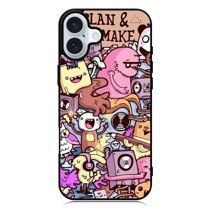 Monster Plan And Make iPhone 16 Plus Case QC9057