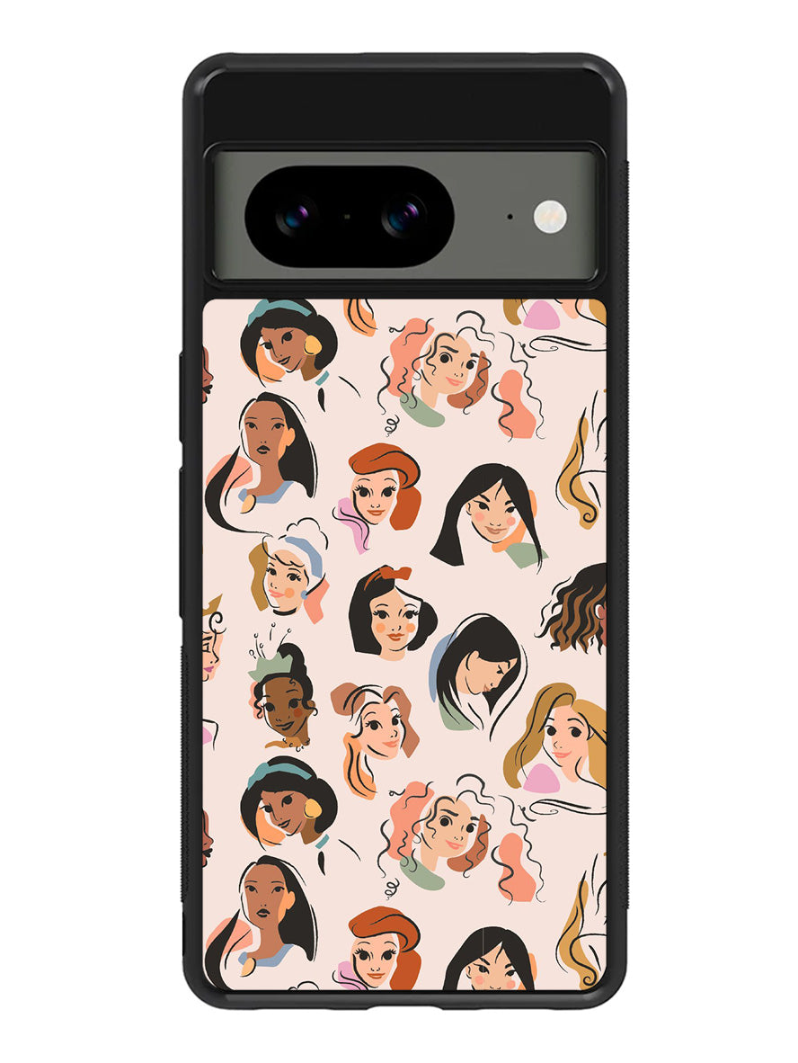 Princess Disney Face Google Pixel 8A Case QC9053